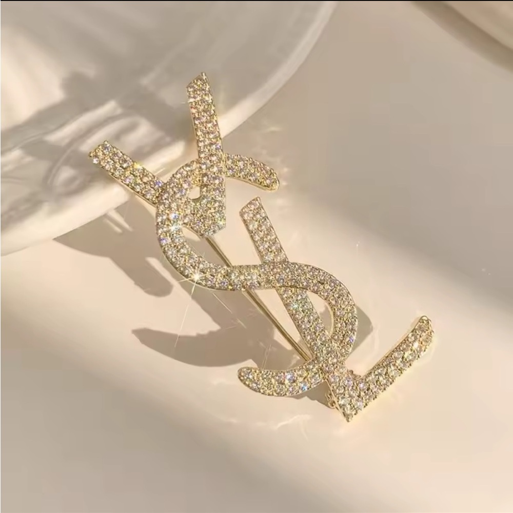 2/$30 New Gold Brooch